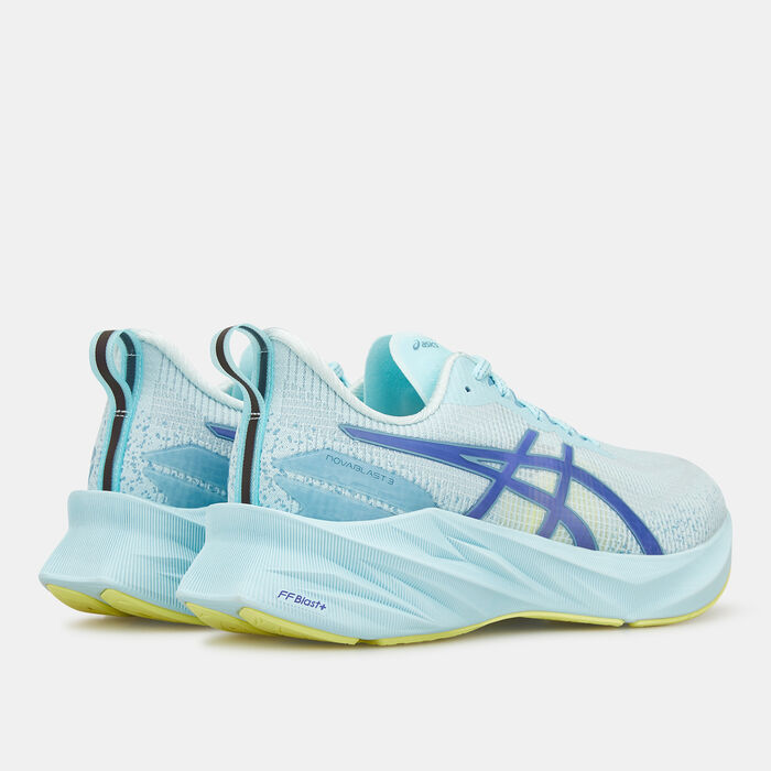 ASICS Women's NOVABLAST 3 LE Shoe Blue ASICS Women's NOVABLAST 3 LE Shoe Blue image number 3