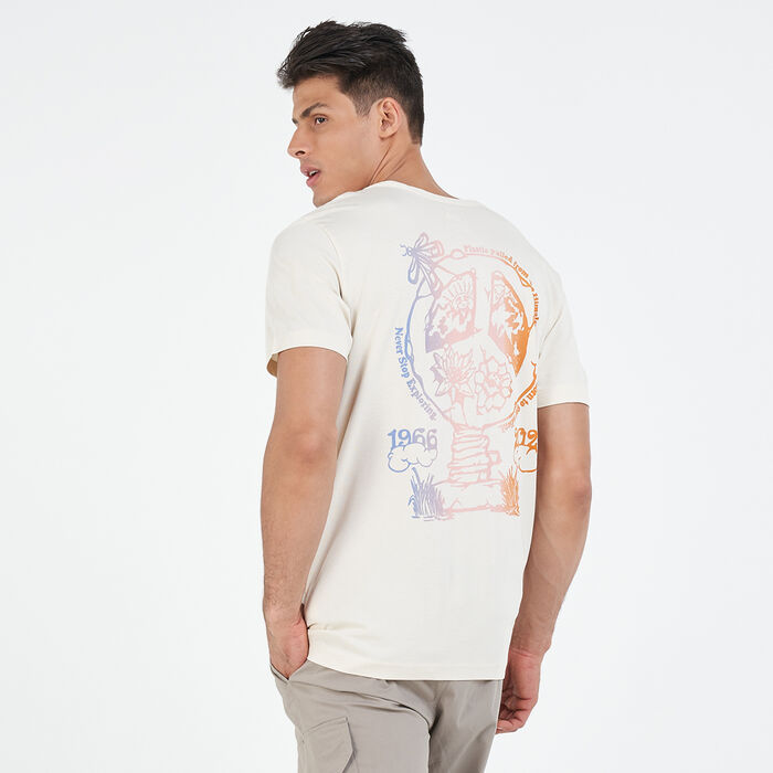 The North Face Men's Himalayan Bottle Source T-Shirt White The North Face Men's Himalayan Bottle Source T-Shirt White image number 1