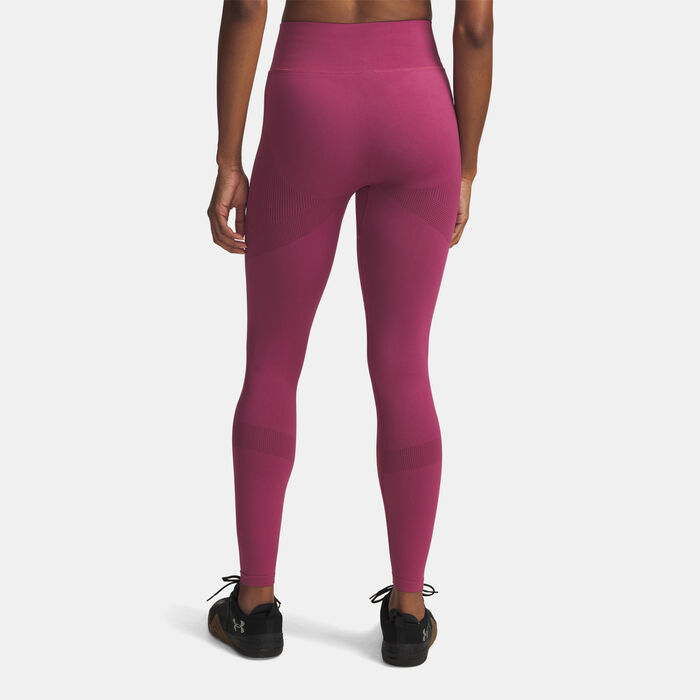 Under Armour Women's Vanish Seamless Training Leggings Pink image number 1