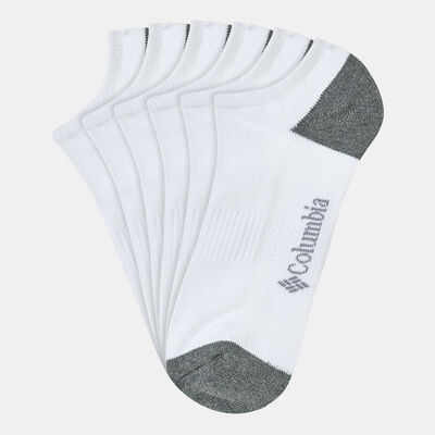 Columbia Men's No-Show Socks White Columbia Men's No-Show Socks White