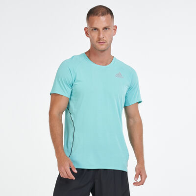 adidas Men's Runner T-Shirt Green adidas Men's Runner T-Shirt Green