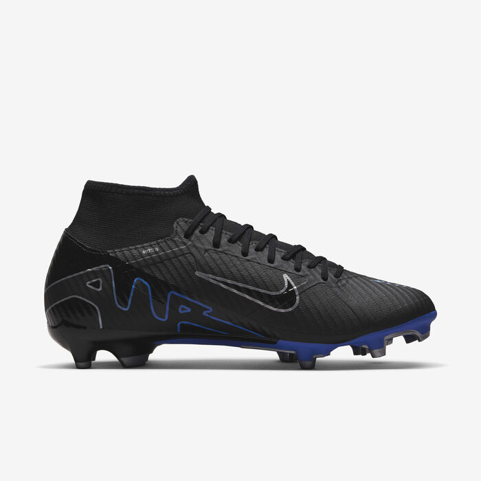 Nike Men's Zoom Mercurial Superfly 9 Academy Multi-Ground Football Shoe Black Nike Men's Zoom Mercurial Superfly 9 Academy Multi-Ground Football Shoe Black image number 2