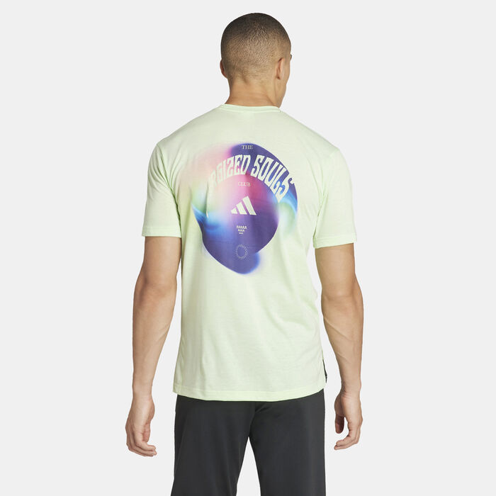 adidas Men's Yoga T-Shirt Green image number 1