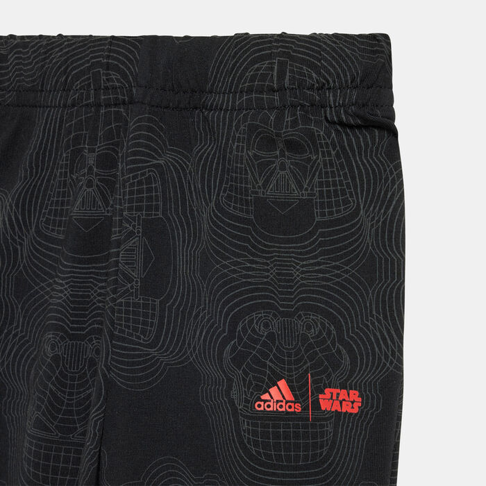 adidas Kids' Star Wars T-Shirt and Pants Set (Baby and Toddler) Grey image number 2