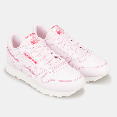 Reebok Women's Classic Leather Vegan Shoe Pink