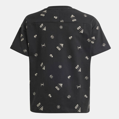 adidas Kids' Star Wars Z.N.E T-Shirt Black adidas Kids' Star Wars Z.N.E T-Shirt Black
