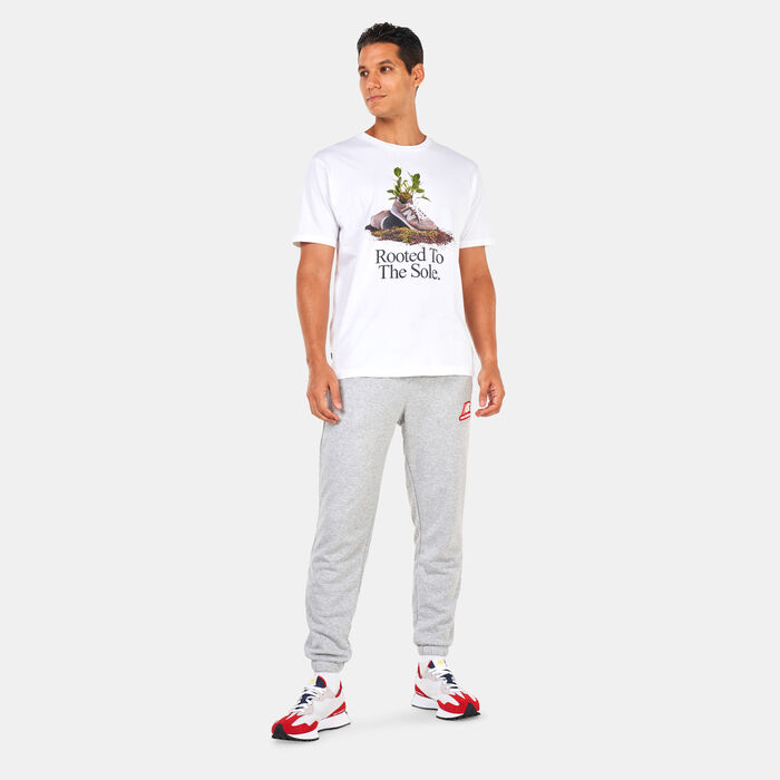 New Balance Men's NB Athletics Legacies Rooted T-Shirt White New Balance Men's NB Athletics Legacies Rooted T-Shirt White image number 2