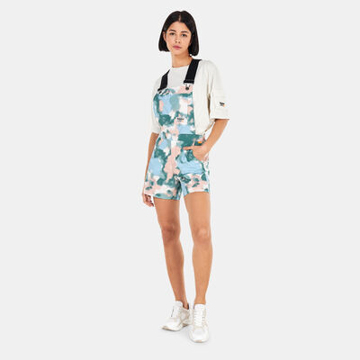 Timberland Women's Allover Print Dungarees Multi Timberland Women's Allover Print Dungarees Multi