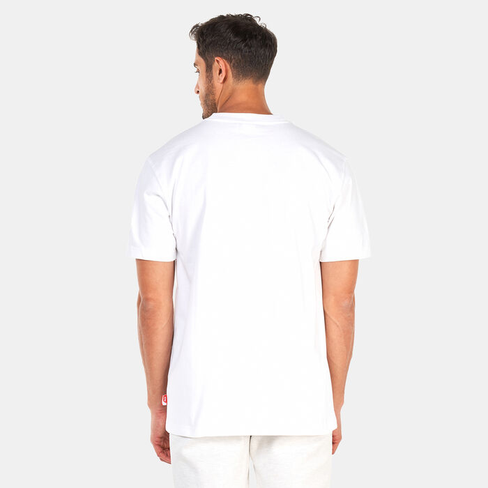 PUMA Men's Track Meet Graphic T-Shirt White PUMA Men's Track Meet Graphic T-Shirt White image number 1