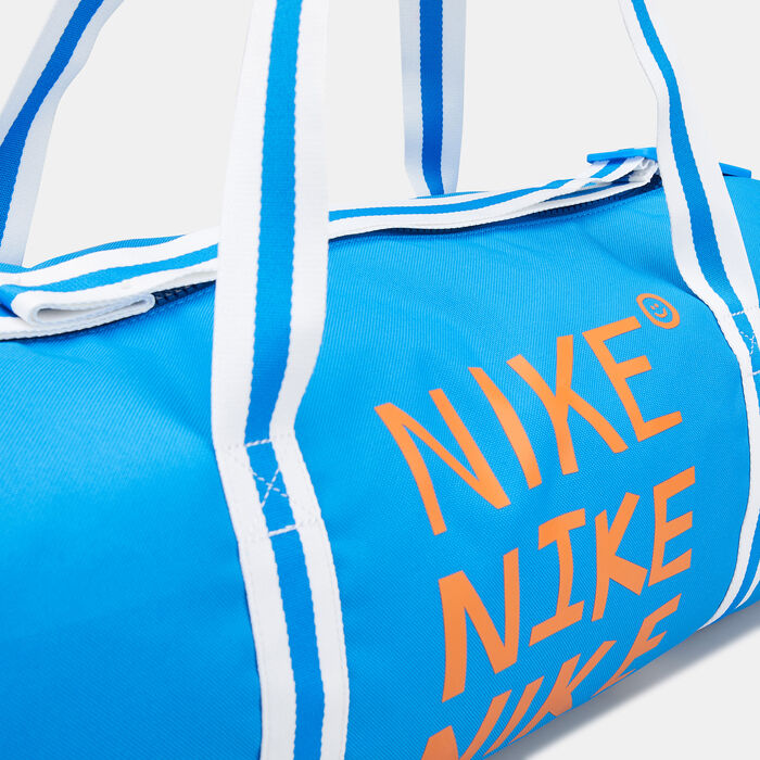 Nike Men's Heritage Duffel Bag (30L) Blue Nike Men's Heritage Duffel Bag (30L) Blue image number 3