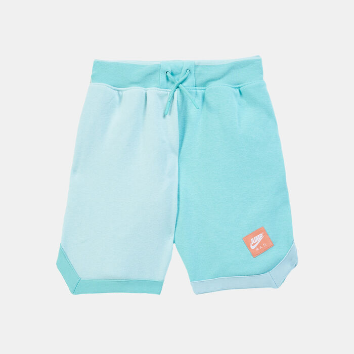Jordan Kids' Jumpman French Terry Shorts Green image number 0
