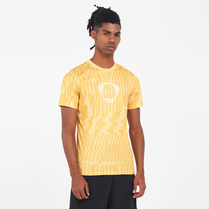 Nike Men's Dri-FIT Academy T-Shirt yellow Nike Men's Dri-FIT Academy T-Shirt yellow image number 0
