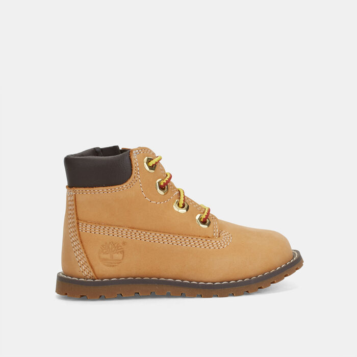 Timberland Kids' Pokey Pine 6 Inch Boots (Toddler) yellow image number 0