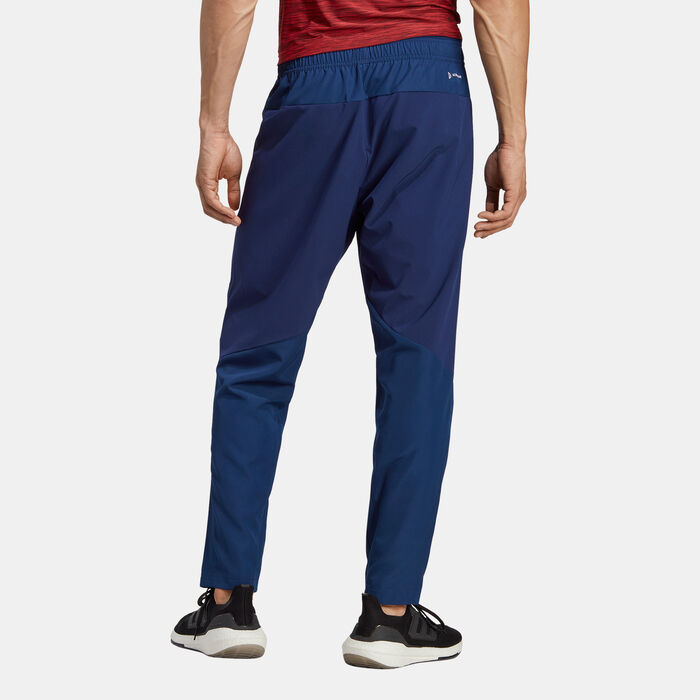 adidas Men's AEROREADY Designed For Movement Training Pant Blue adidas Men's AEROREADY Designed For Movement Training Pant Blue image number 1