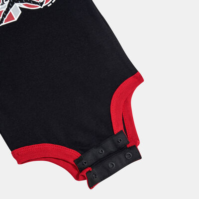 Nike Kids' Cap, Blanket, Bodysuit Set White