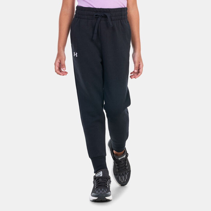 Under Armour Kids' UA Rival Fleece Joggers Black Under Armour Kids' UA Rival Fleece Joggers Black image number 0