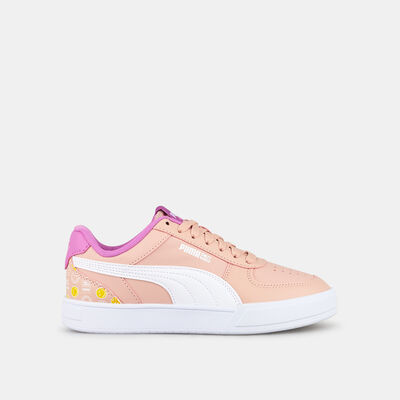 PUMA Kids' Caven SMILEYWORLD Shoe (Older Kids) Pink