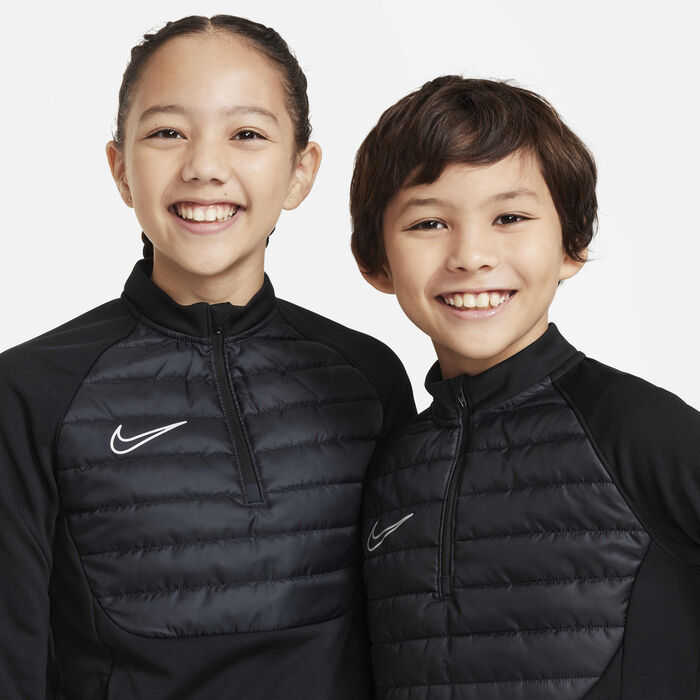 Nike Kids' Academy Therma-FIT Training Football Drill Top Black Nike Kids' Academy Therma-FIT Training Football Drill Top Black image number 2