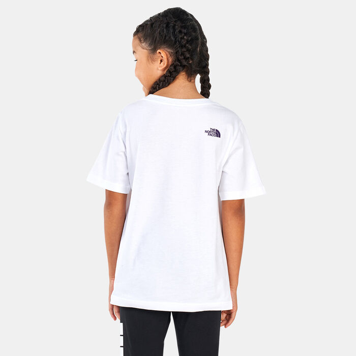 The North Face Kids' Easy Relaxed T-Shirt White The North Face Kids' Easy Relaxed T-Shirt White image number 1