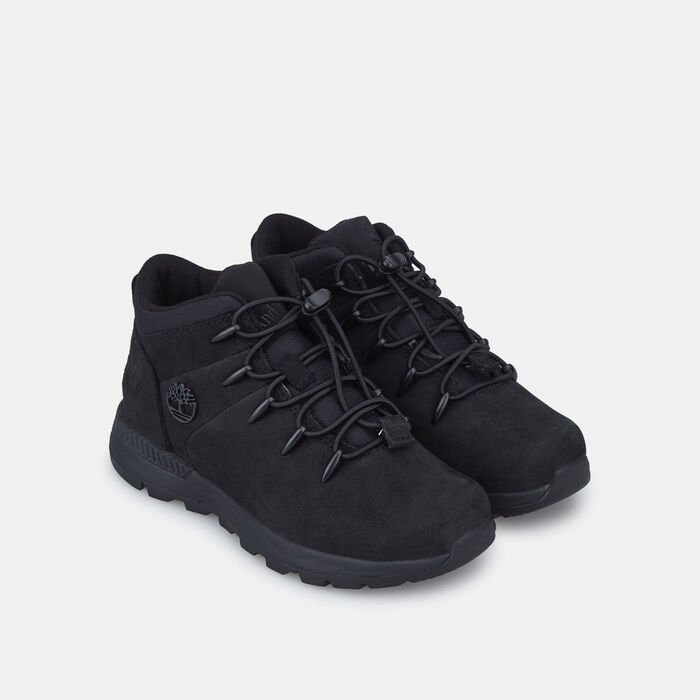 Timberland Kids' Sprint Trekker Mid Boot Black Timberland Kids' Sprint Trekker Mid Boot Black image number 1