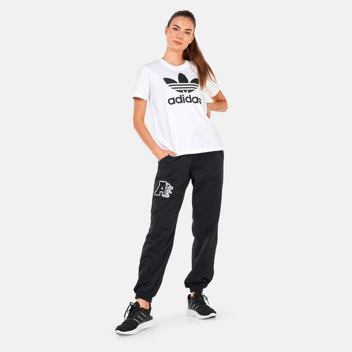 adidas Originals Women's Disney Joggers Black adidas Originals Women's Disney Joggers Black image number 2