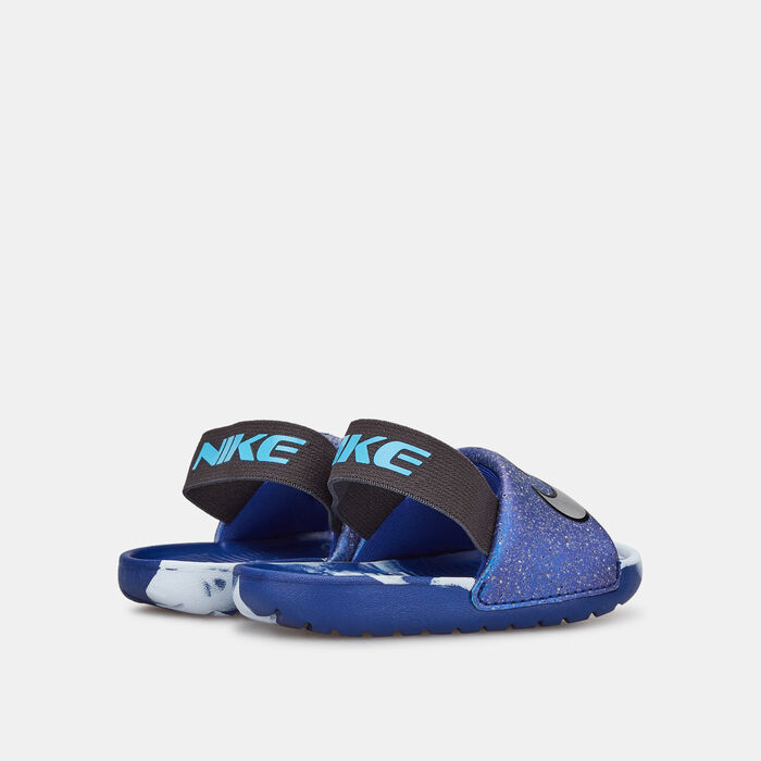 Nike Kids' Kawa SE Slides (Baby and Toddler) Blue Nike Kids' Kawa SE Slides (Baby and Toddler) Blue image number 2