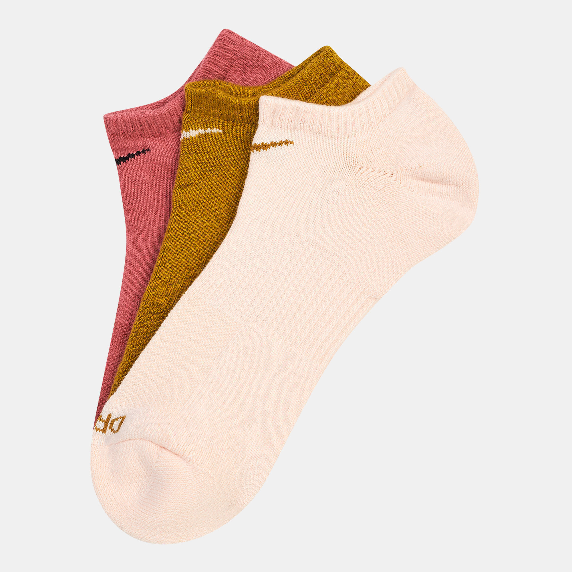 Everyday Plus Cushion Training No Show Socks 3 Pairs Multi Nike in Qatar SSS