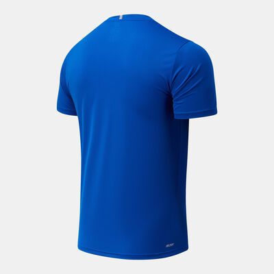 New Balance Men's Core Run T-Shirt Pink