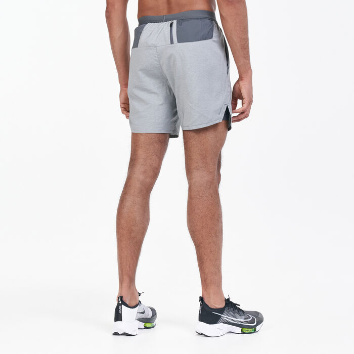 Nike Men's Running 2-in-1 Flex Stride 7 Inch Shorts Grey Nike Men's Running 2-in-1 Flex Stride 7 Inch Shorts Grey image number 1
