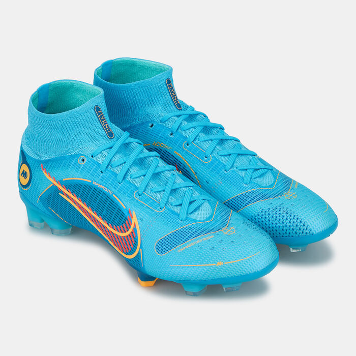 Nike Men's Mercurial Superfly 8 Elite Firm Ground Football Shoe Blue Nike Men's Mercurial Superfly 8 Elite Firm Ground Football Shoe Blue image number 2