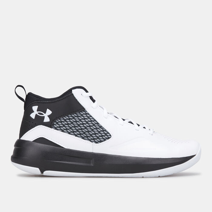 Under Armour Lockdown 5 Basketball Shoe White image number 0