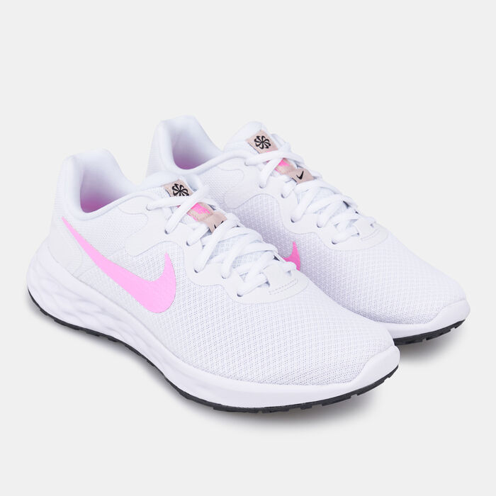 Nike Women's Revolution 6 Next Nature Shoe White Nike Women's Revolution 6 Next Nature Shoe White image number 1