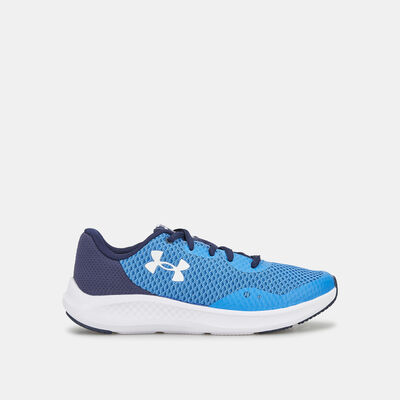 Under Armour Kids' UA BGS Charged Pursuit 3 Shoe Blue Under Armour Kids' UA BGS Charged Pursuit 3 Shoe Blue