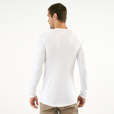 Columbia Midweight Stretch Long Sleeve T-Shirt White Columbia Midweight Stretch Long Sleeve T-Shirt White