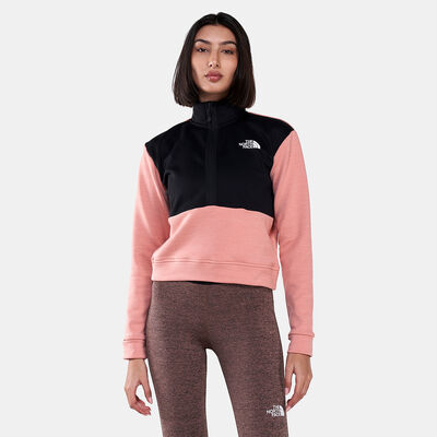 The North Face Women's Mountain Athletics Sweatshirt Pink The North Face Women's Mountain Athletics Sweatshirt Pink