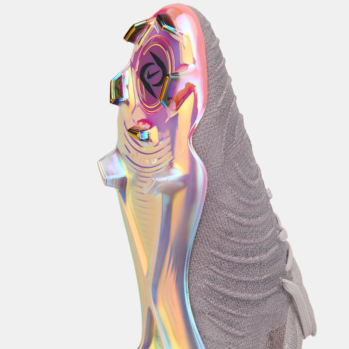 Nike Men's Gripknit Phantom GX II Elite AS Firm Ground Football Shoes Grey image number 4