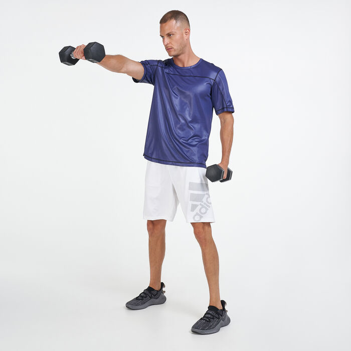 adidas Men's For The Oceans Primeblue T-Shirt Silver adidas Men's For The Oceans Primeblue T-Shirt Silver image number 2