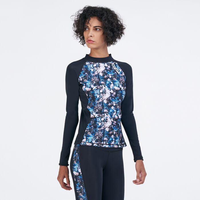 COEGA Women's Disney Long Sleeves Rashguard Black COEGA Women's Disney Long Sleeves Rashguard Black image number 0