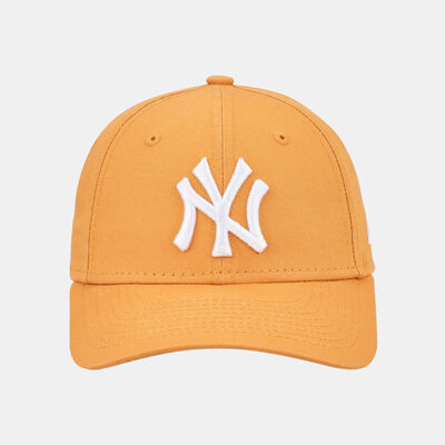 New Era Men's New York Yankees League Essential 9FORTY Adjustable Cap Orange