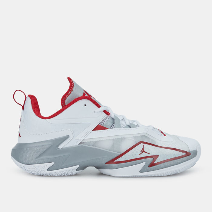 Jordan Men's Jumpman One Take 3 Shoe White image number 0