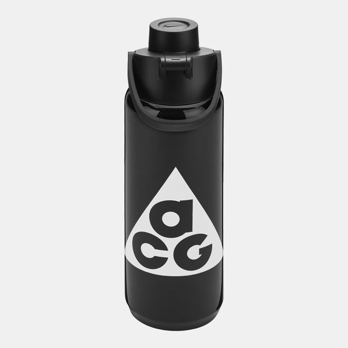 Nike Renew Recharge Chug Training Water Bottle (700ml) Black Nike Renew Recharge Chug Training Water Bottle (700ml) Black image number 0