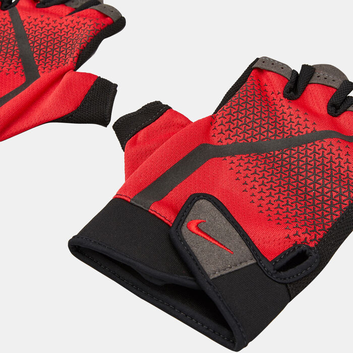 Nike Men's Extreme Fitness Gloves Red Nike Men's Extreme Fitness Gloves Red image number 2