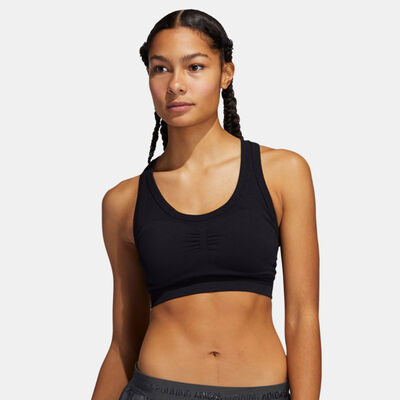 adidas Women's Studio Sports Bra Black