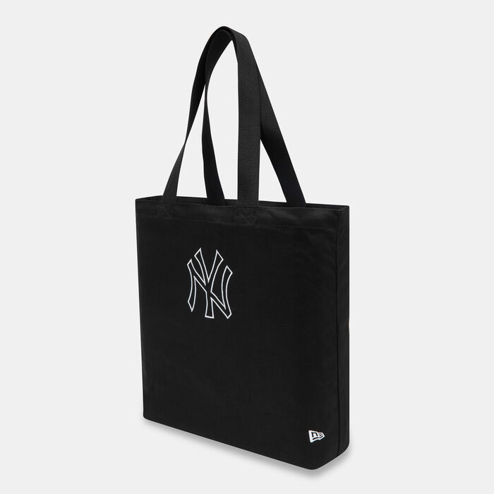 New Era Men's MLB New York Yankees Premium Tote Bag Black New Era Men's MLB New York Yankees Premium Tote Bag Black image number 0