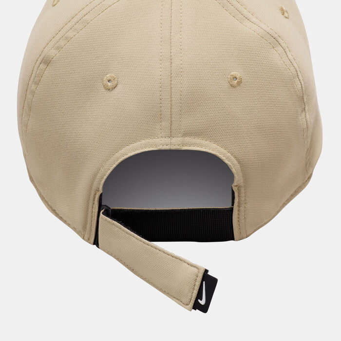 Nike Men's Dri-FIT Club Structured Swoosh Cap Beige image number 2