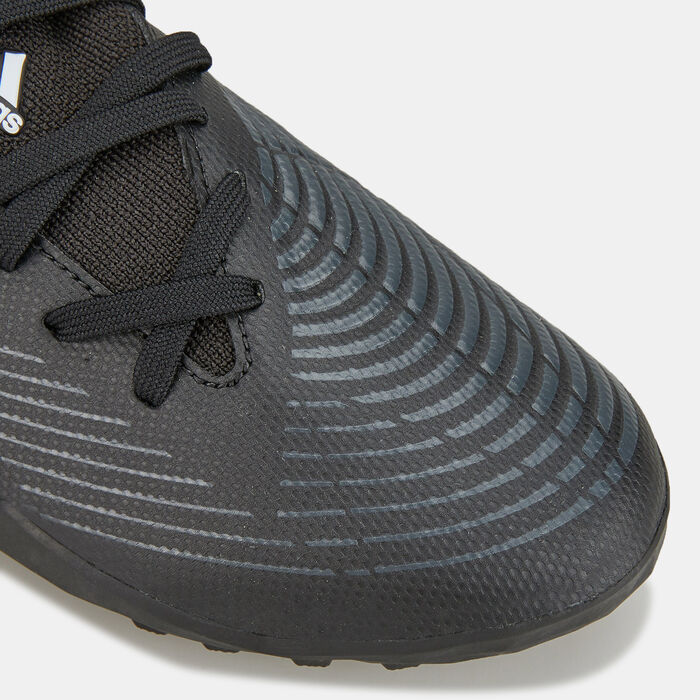 adidas Kids' Predator Edge.3 Turf Ground Football Shoe Black image number 4