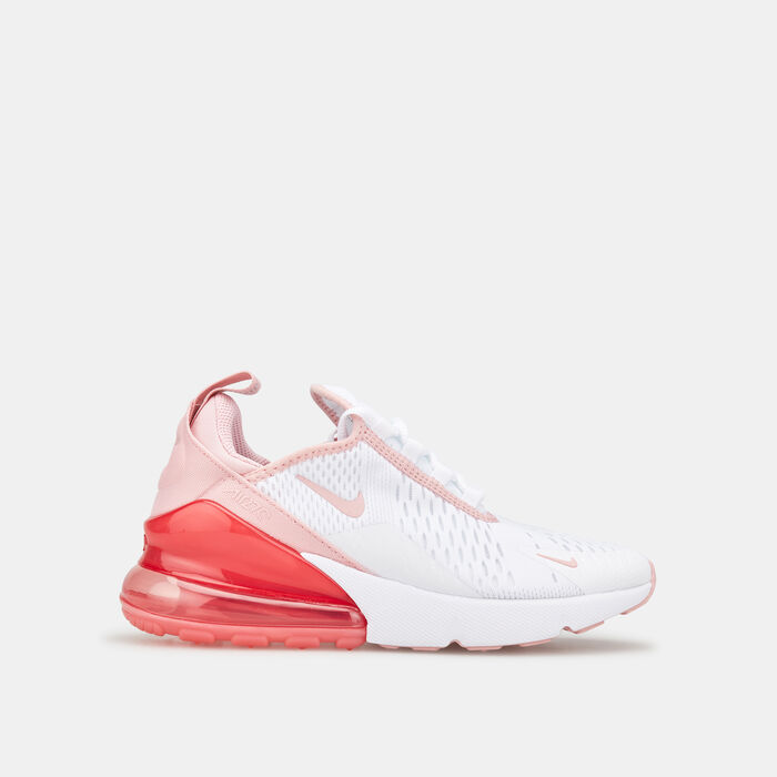 Nike Kids' Air Max 270 Shoes White Nike Kids' Air Max 270 Shoes White image number 0