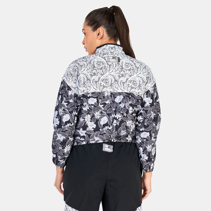 Nike Women's Serena Williams Design Crew Woven Jacket Grey Nike Women's Serena Williams Design Crew Woven Jacket Grey image number 1