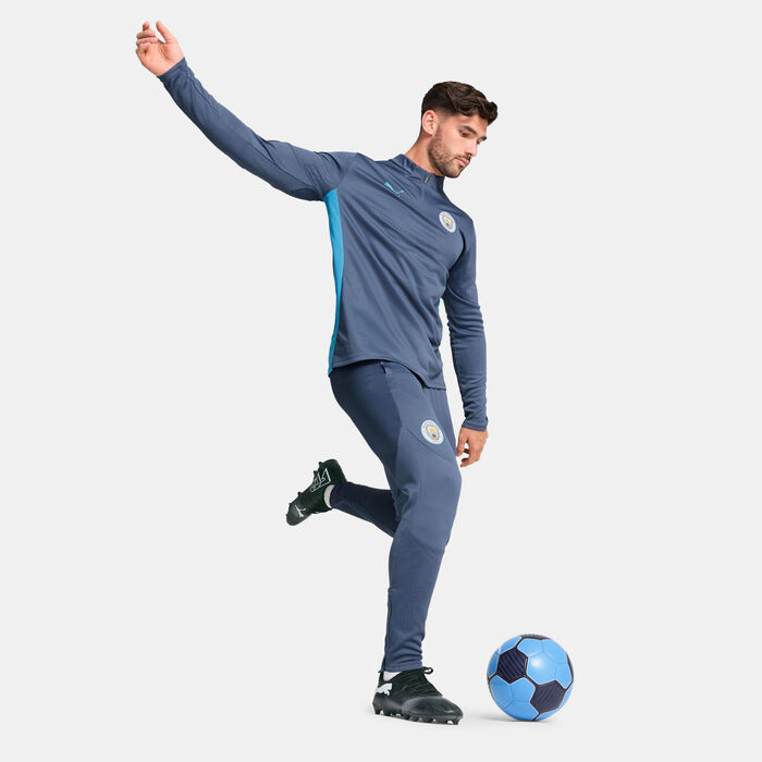 PUMA Men's Manchester City Training Football Pants Blue image number 2