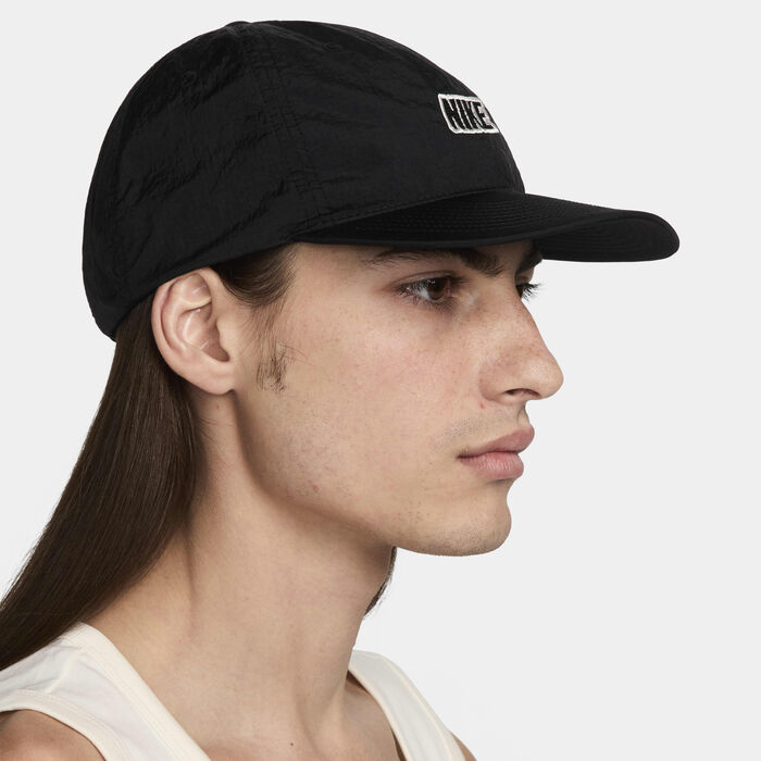 Nike Club Unstructured Flat Bill Outdoor Cap Black image number 3